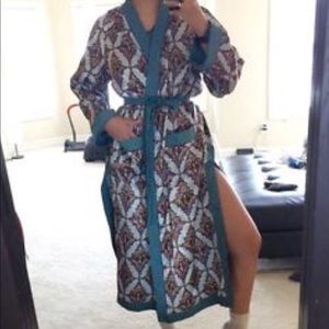 COPY - H&M Rare Patterened Kimono High Slit on Side robe